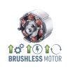 vrtací šroubovák aku s příklepem SHARE20V, BRUSHLESS, 2Ah
