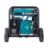 REPAS elektrocentrála benzínová a plynová (LPG/NG) 17HP/8,2kW/10,2kVA (400V), 6,5kW (230V), elektrický start, dálkové ovládání, podvozek