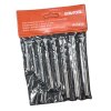 STAVTOOL Sada vidiových vrtáků, válcová stopka | 3-10 mm, 8 dílů, PVC obal