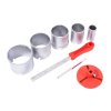 STAVTOOL Sada diamantových vykružovacích korunek 8 dílů | 33-83 mm, PVC obal