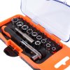 STAVTOOL Sada bitů a hlavic s ráčnou 1/4” 23 dílů