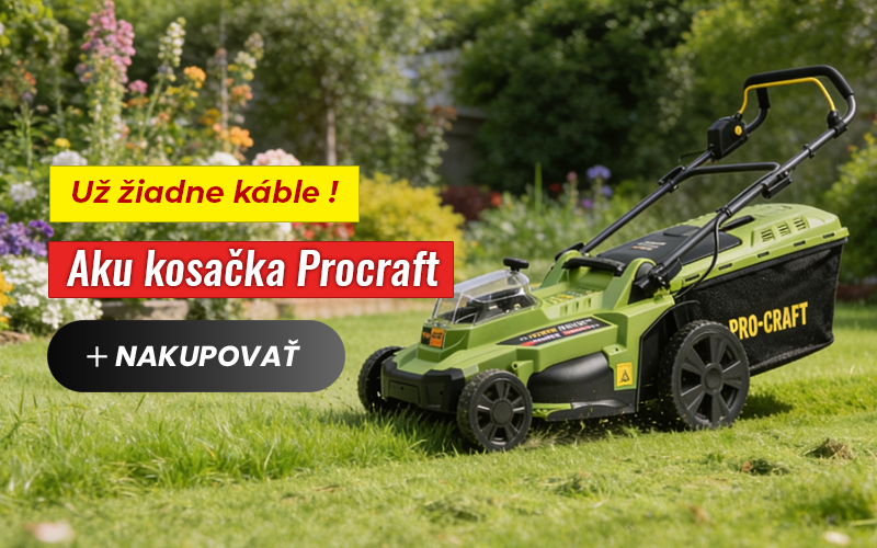 Procraft kosačka - mobil