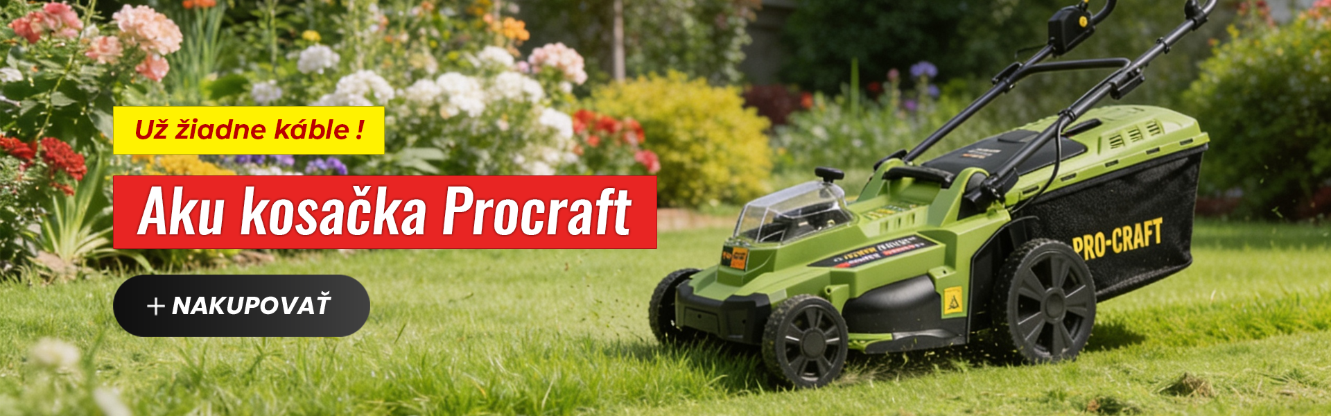 Procraft kosačka - desktop