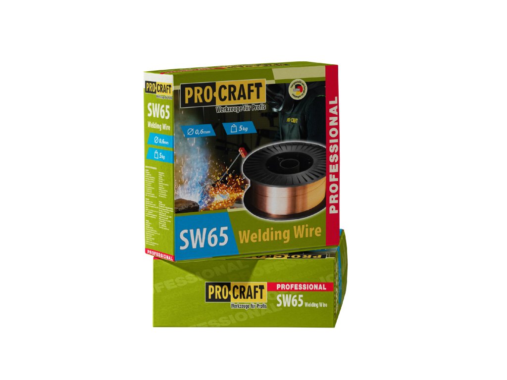 Zvárací drôt Procraft SW65 / Nomenklatúra č. 7229 20 00 00 | SW65