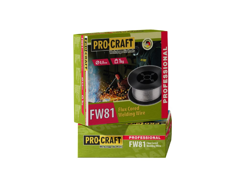 Zvárací drôt Procraft FW81 s tavnou trubicou | FW81