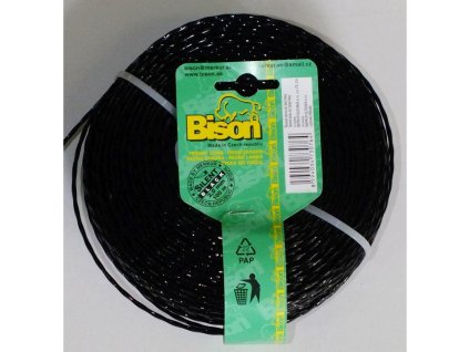 bison lanko 20mm x 100m cierne tocene 4 hranne silent20black 01