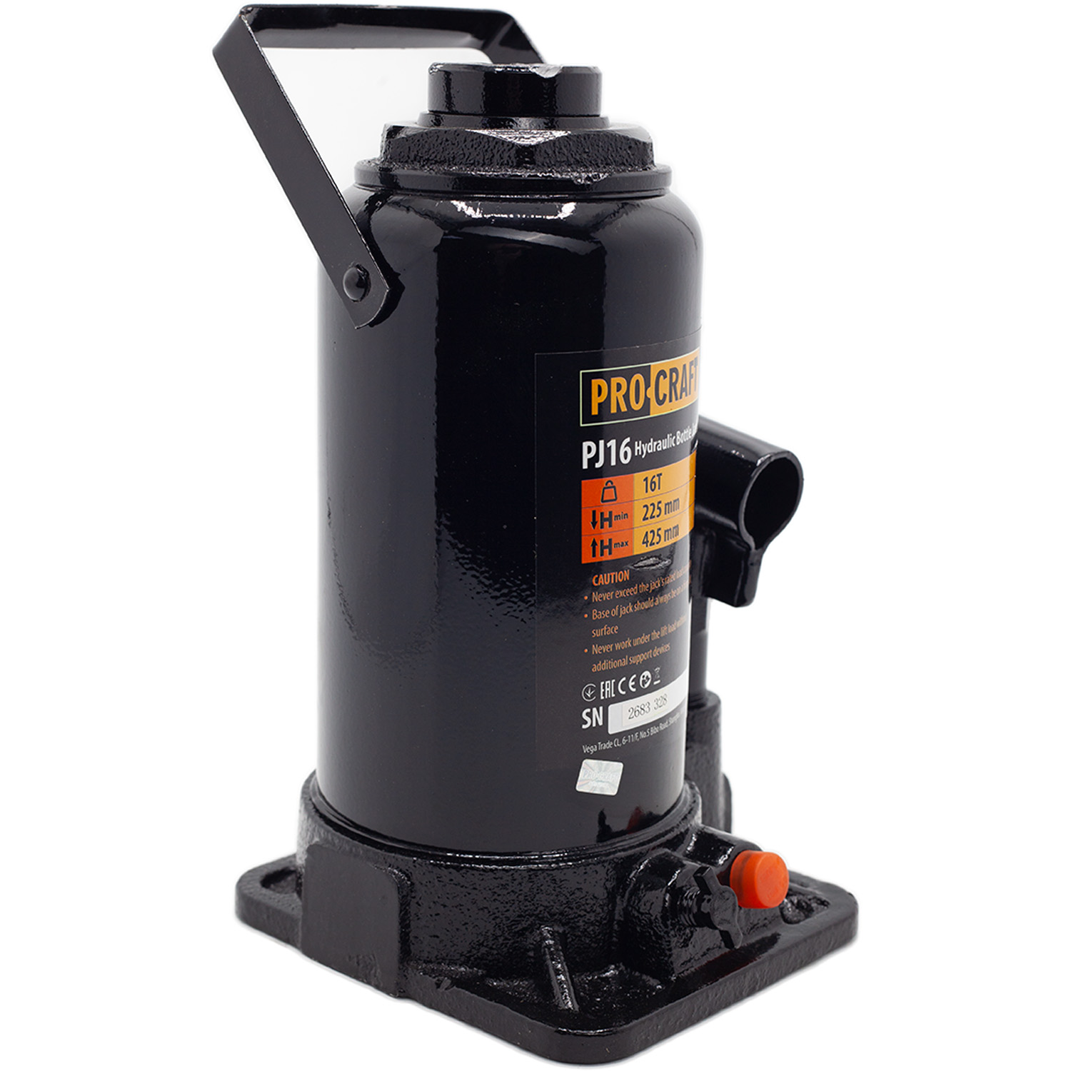 Hydraulický zdvihák Procraft PJ16 | PJ16