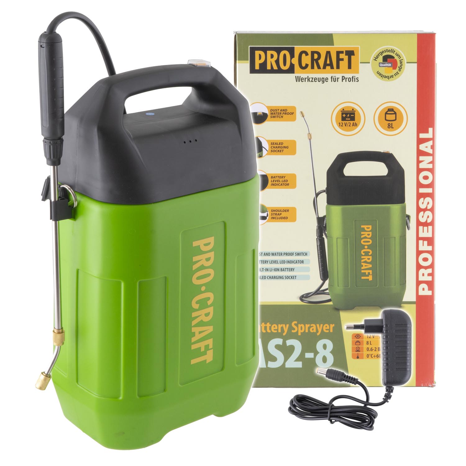 AKU Postrekovač  Procraft  AS2-8 | AS2-8