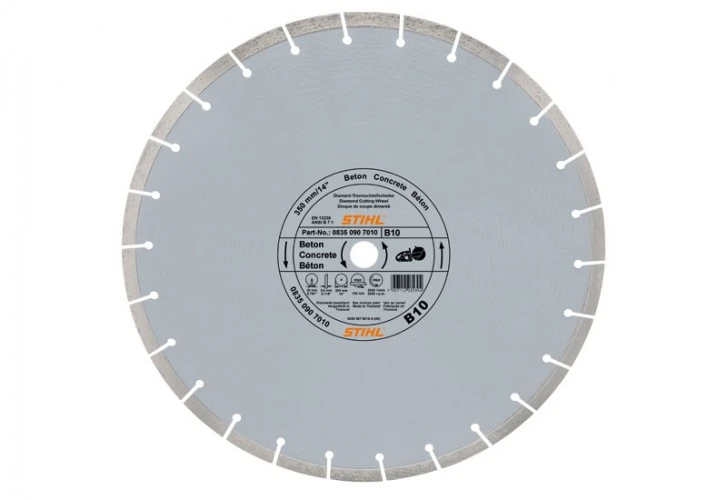 STIHL Diamantový rozbrusovací kotúč - Betón (B) - 400 mm, D-B10