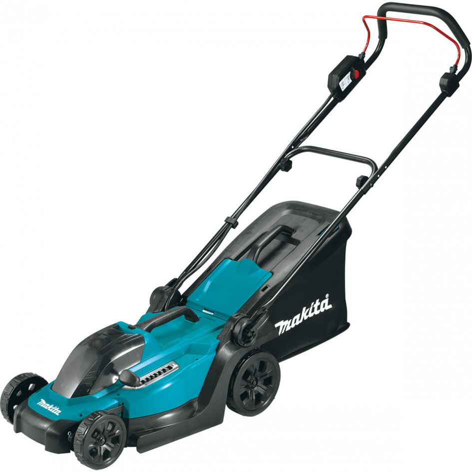 Makita Maktia DLM330z - AKU kosačka Stroj s akumulátorom a nabíjačkou: 5Ah Akumulátor