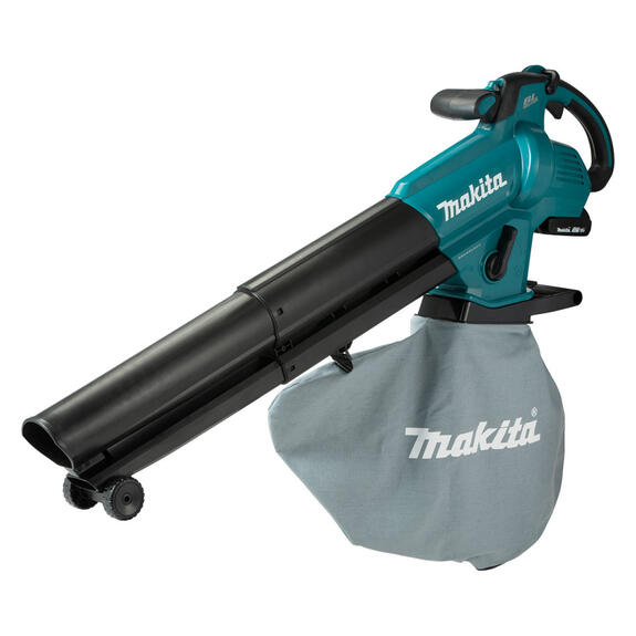 Makita DUB187 - AKU vysávač a dúchadlo Stroj s akumulátorom a nabíjačkou: 5Ah Akumulátor