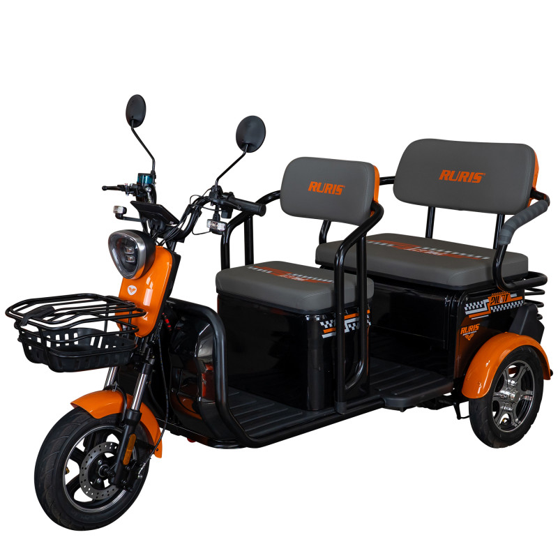 RURIS PILOT 3040N e-trojkolka čierna