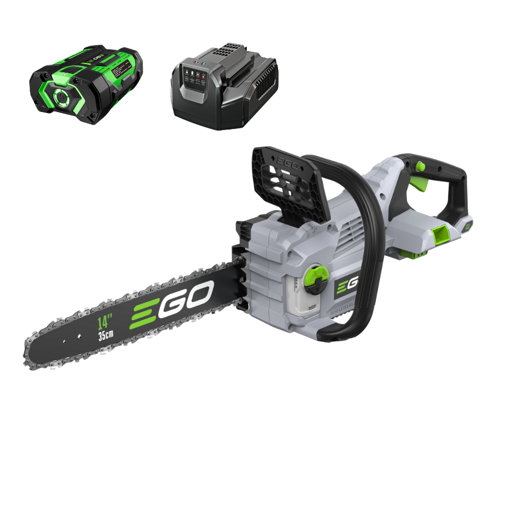 EGO Power+ CS1410E 35 cm akumulátorová reťazová píla-SADA s batériou a nabíjačkou