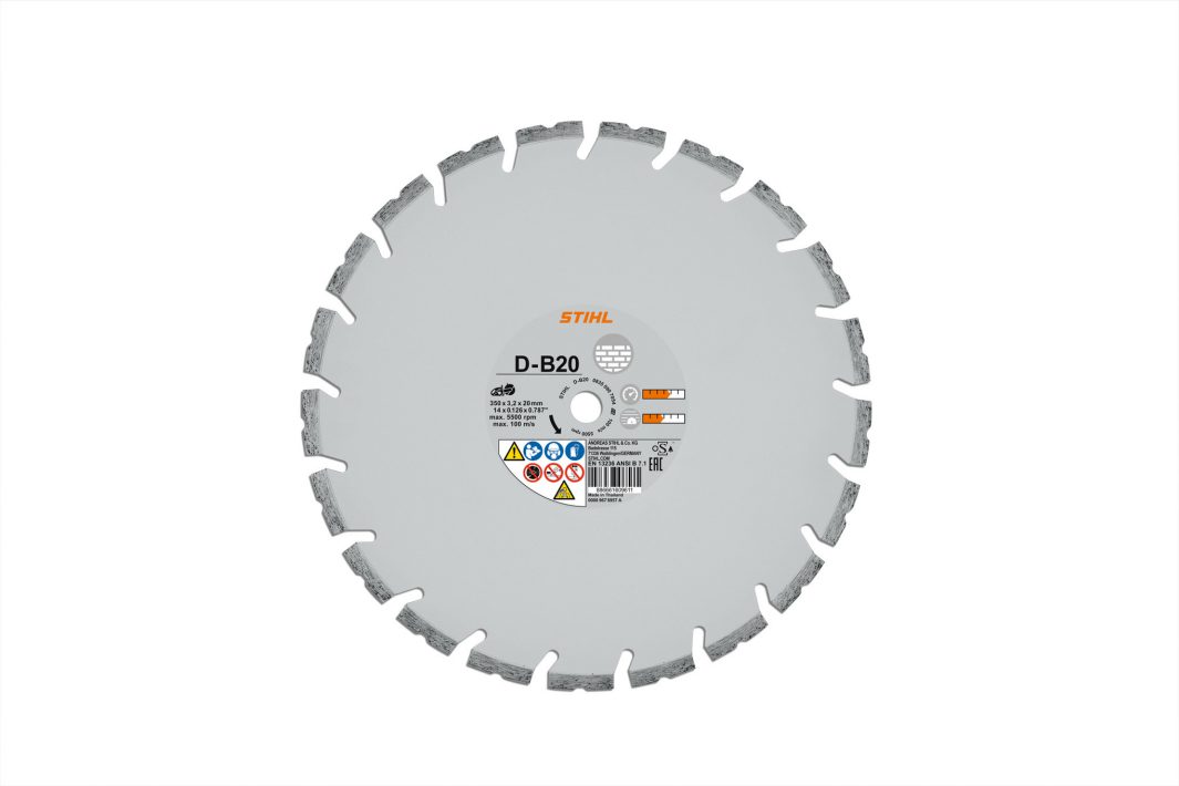 STIHL Diamantový rezný kotúč - Betón D-B20 / 400 mm/16"