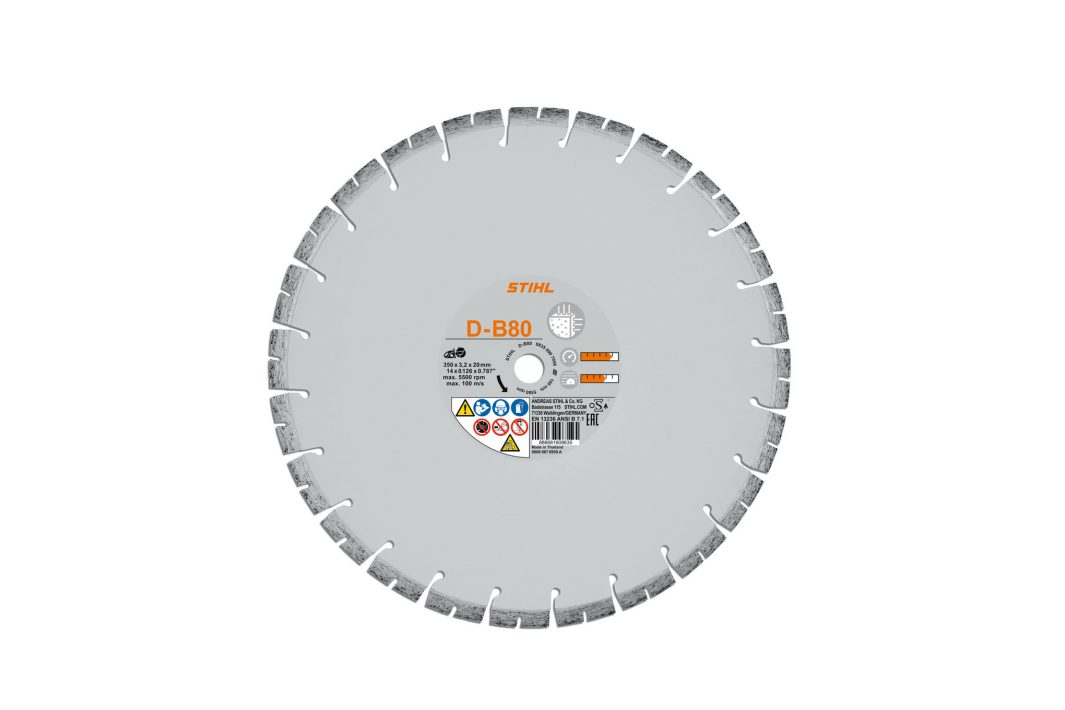 STIHL Diamantový rezný kotúč - Betón D-B80 / 350 mm/14"