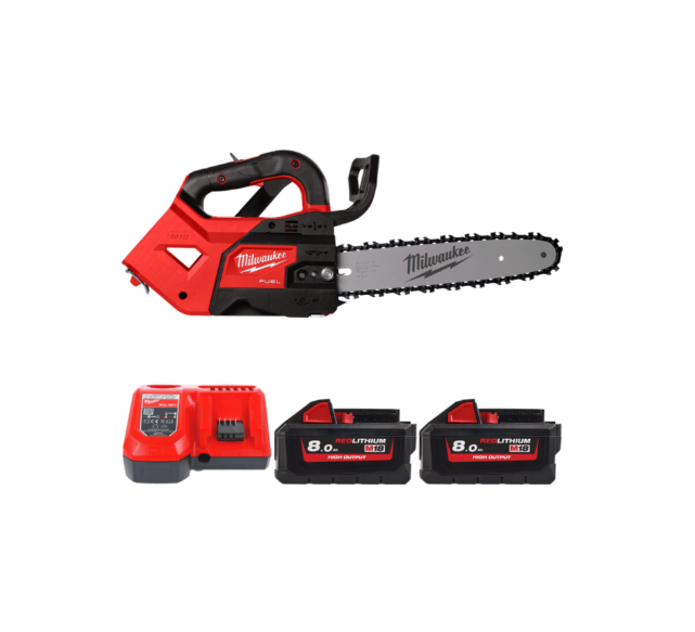 Milwaukee M18 FUEL™ REŤAZOVÁ PÍLA S HORNOU RUKOVÄŤOU A 30 CM LIŠTOU M18 FTHCHS30 -802