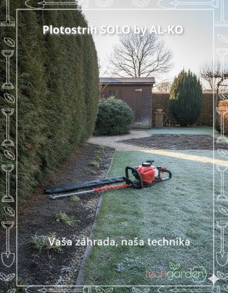 Chcete spoľahlivý benzínový plotostrih, ktorý zvládne husté živé ploty bez námahy? BENZÍNOVÝ PLOTOSTRIH SOLO® BY AL-KO...