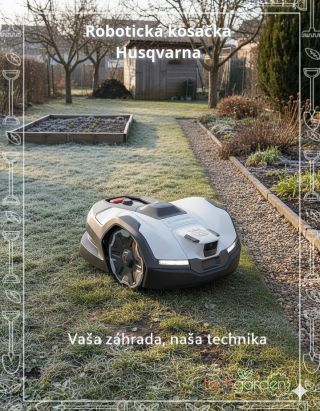 Chcete mať trávnik vždy dokonale upravený bez námahy a rušivého hluku? ROBOTICKÁ KOSAČKA HUSQVARNA AUTOMOWER® 405VE NERA...