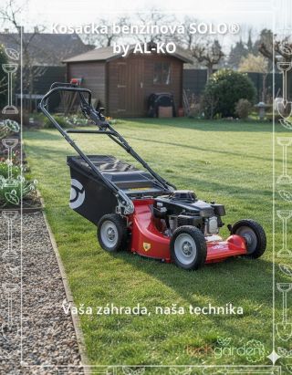 Chcete profesionálnu, spoľahlivú kosačku na veľké trávniky, ktorá zvládne aj náročný terén? BENZÍNOVÁ KOSAČKA SOLO® BY...