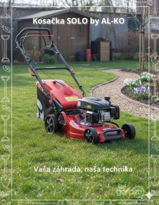 Chcete rýchle a bez námahy posekať veľkú záhradu? Predstavujeme BENZÍNOVÁ KOSAČKA - 5216 SP-A EASY SOLO® BY AL-KO 127817 –...