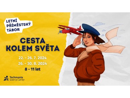 Cesta kolem světa (8-11 let) (Termín tábora 26. - 30. 8. 2024)