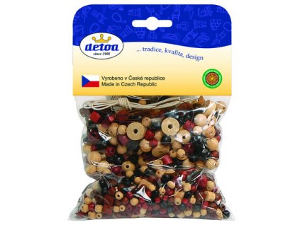 43 Mix perlí hnědo přírodní 100g