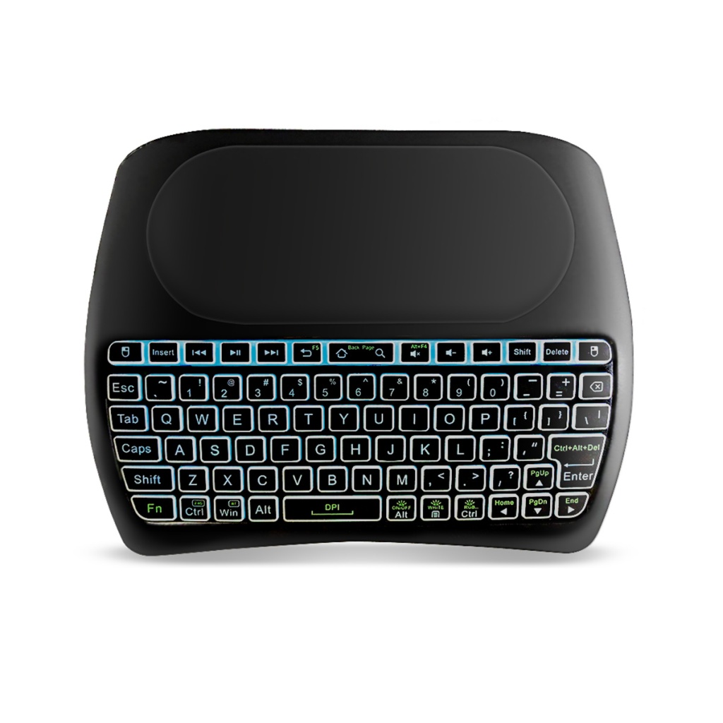 Levně TESLA Device D8mini - bezdrátová klávesnice s touchpadem