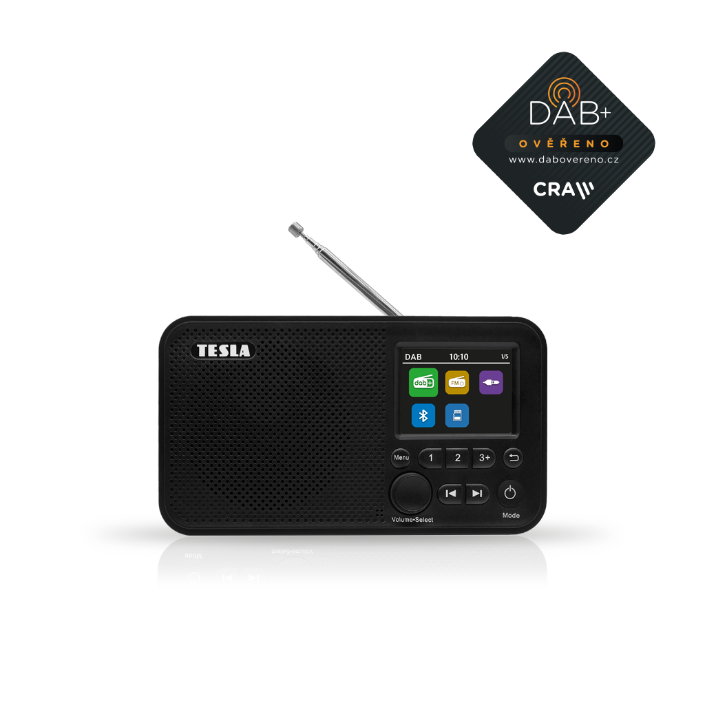 Levně TESLA Sound DAB75 - rádio s DAB+ certifikací