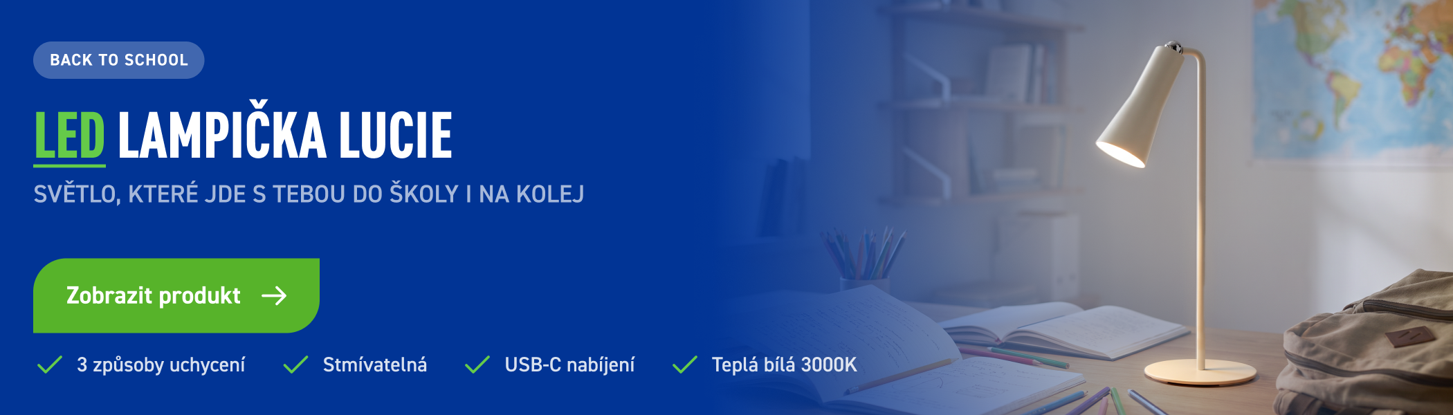 Lampička Lucie