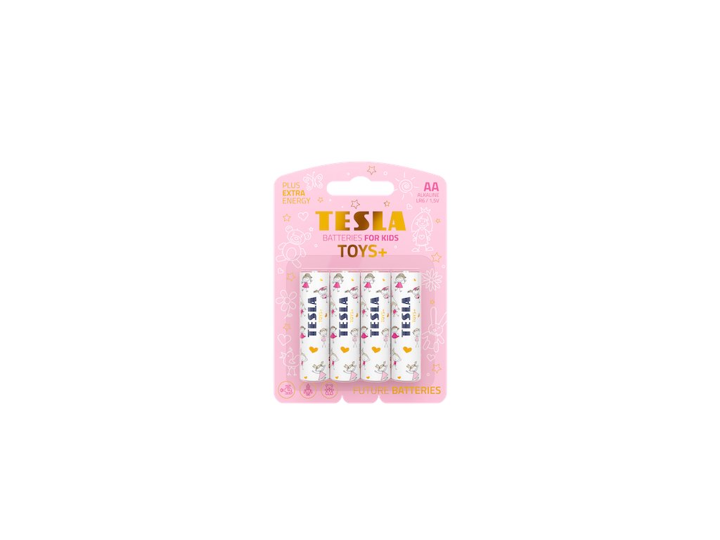 Tesla Toys blister front AA girl transparent