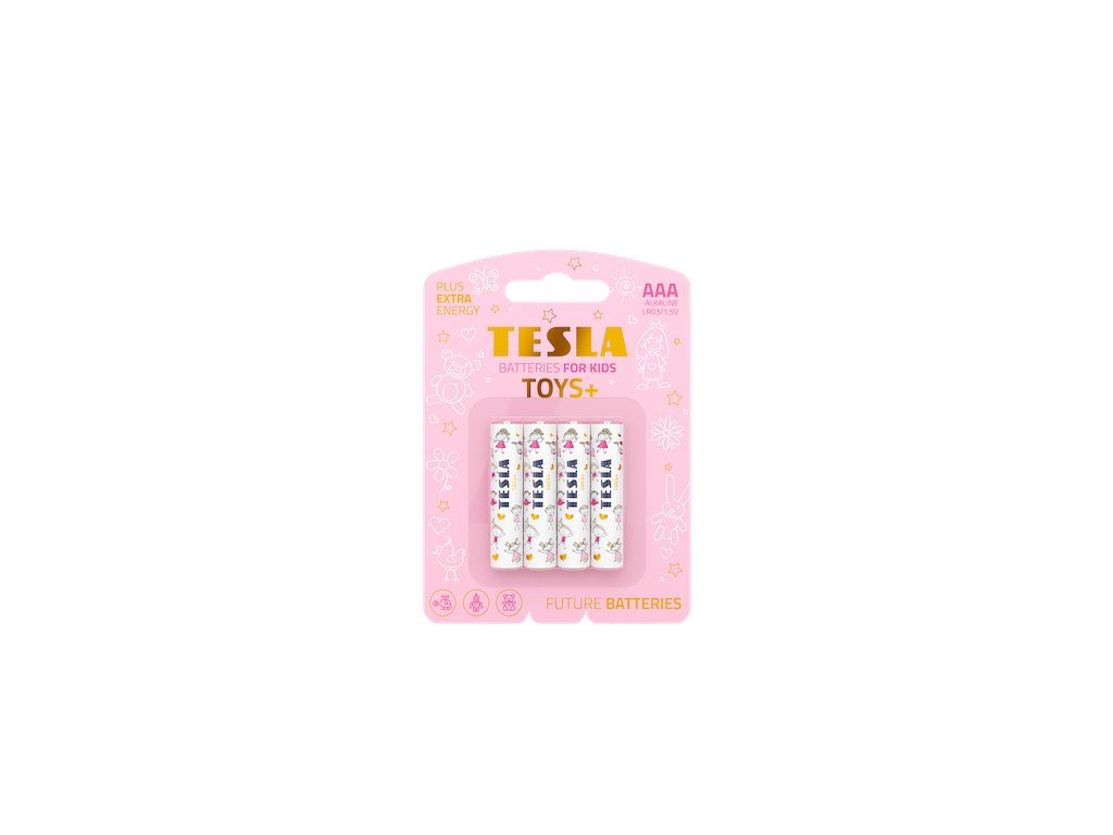 Tesla Toys blister front AAA girl transparent