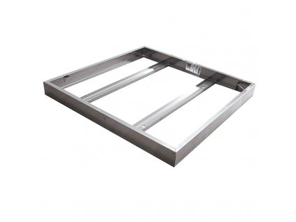 2142 1 tesla montazni ramecek pro led panely 600x600mm chrom