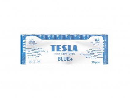 3330 tuzkova baterie tesla blue aa blistrova folie 10 kusu