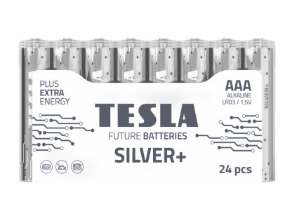 TESLA SILVER+ AAA shrink 24