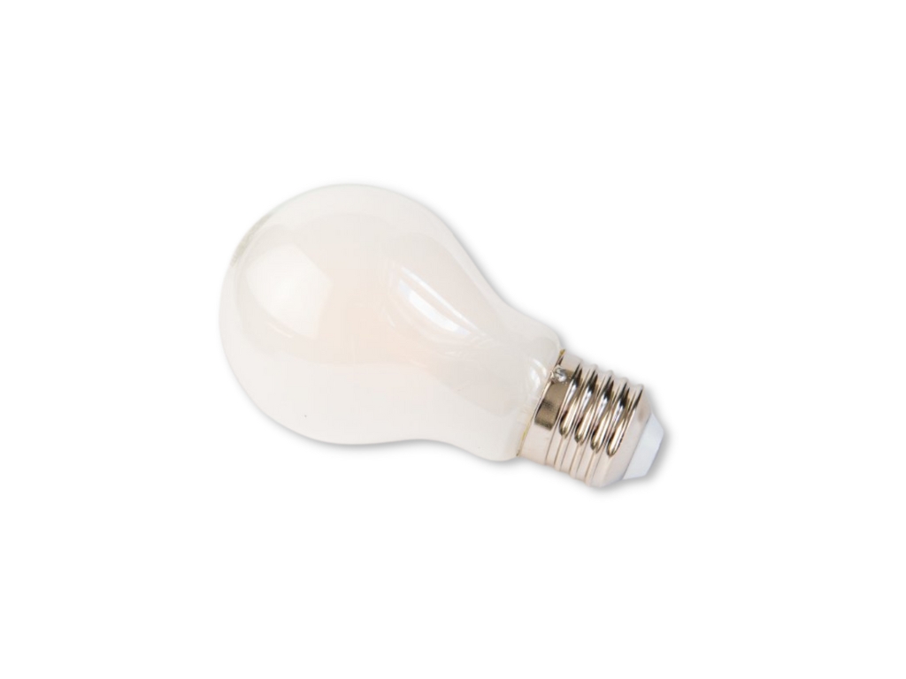 LED žárovka FILAMENT BULB E27, 7,2W, 230V, 806lm, 2700K teplá bílá, 360st, mléčná