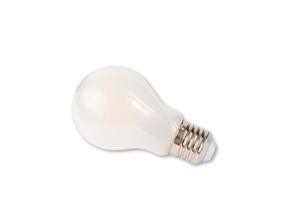 TLED žárovka FILAMENT BULB E27, 7,2W, 230V, 806lm, 4000K denní bílá, 360st, mléčná