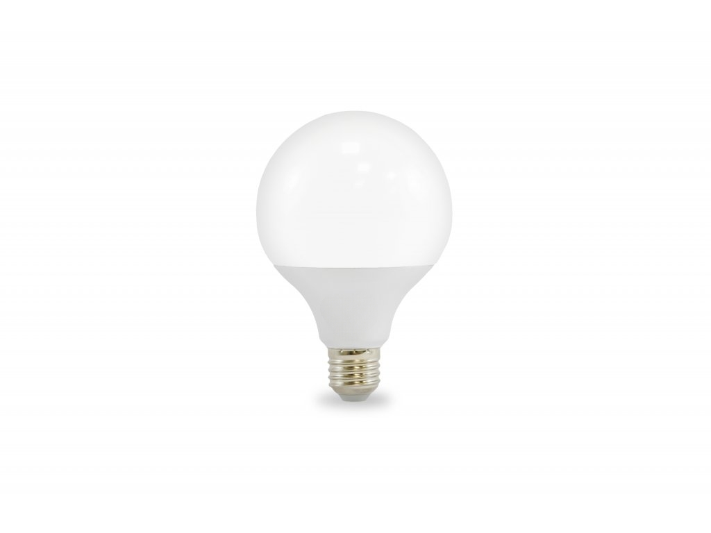 LED žárovka GLOBE E27, 15W, 230V, 1450lm, 25 000 hod, 3000K teplá bílá, 270st