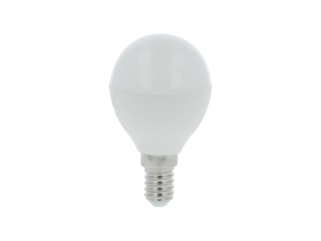 LED žárovka miniglobe BULB, E14, 3W, 230V, 250lm, 25 000h, 3000K teplá bílá, 220st