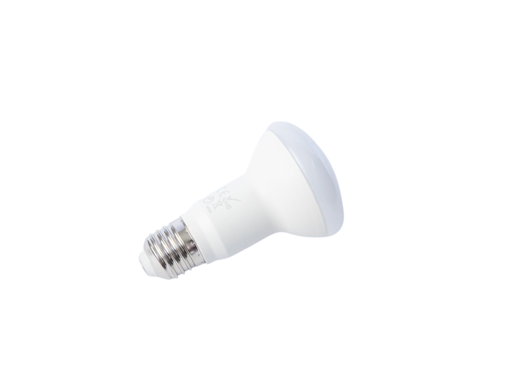 LED žárovka Reflektor R63, E27, 7W, 230V, 630lm, 25 000h, 3000K teplá bílá, 180st