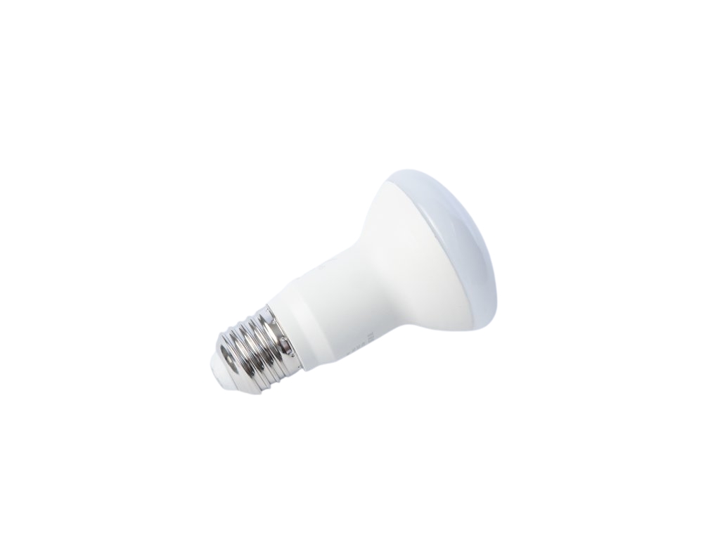 LED žárovka Reflektor R63, E27, 7W, 230V, 630lm, 25 000h, 6500K studená bílá, 180st