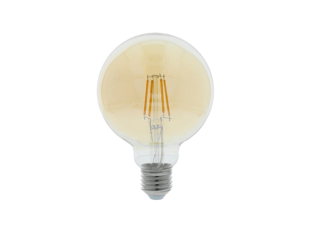 LED žárovka GLOBE G95 VINTAGE, E27, 4,2W, 230V, 380lm, 2400K, 360st, zlatá