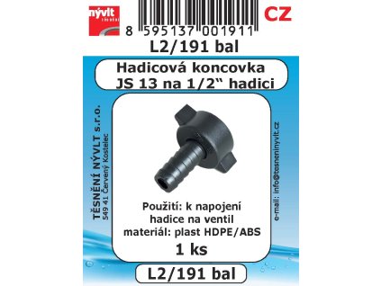 L2/191bal SADA hadice JS13 příp 1ks