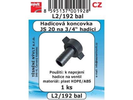 L2/192bal SADA hadice JS20 příp 1ks