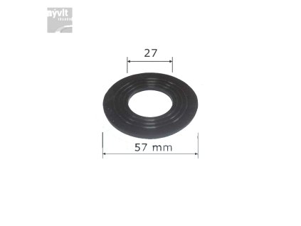 R/4105  Membrána pro vyp.WC ventil Tornádo-Duo 27x57x2,3/3,2