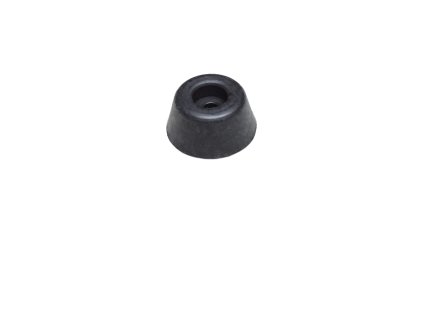 K2/167A  Zarážka na stěnu pryž černá 24x11mm