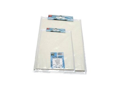 FB/4032   Filc bez polepu, bílý  přířez 150 x 200 mm tl. 3mm