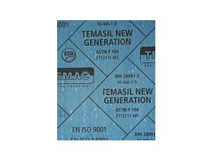 TI/3516  Přířez 500 x 500 TEMASIL  síla 2 mm