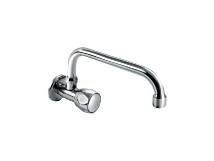 85041  Ventil stěnový na studenou vodu Balletto hranaté ram. 20c
