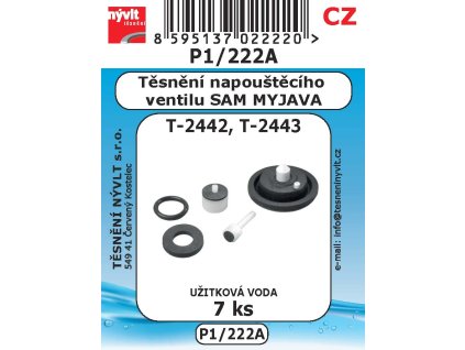 P1/222A SADA WC nap zaří T2442  tryska a pojist  8ks SAM Holding