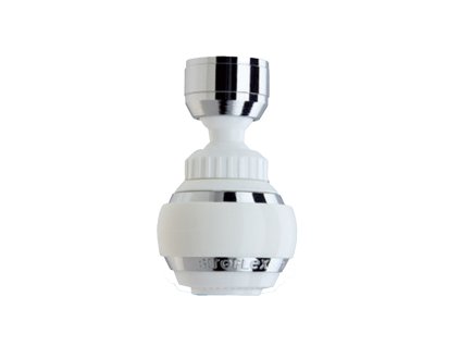 S/4490 Spořič s kloubem chrom/bílý 2525/56S SIROFLEX